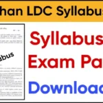 Rajasthan LDC Syllabus 2026 pdf download