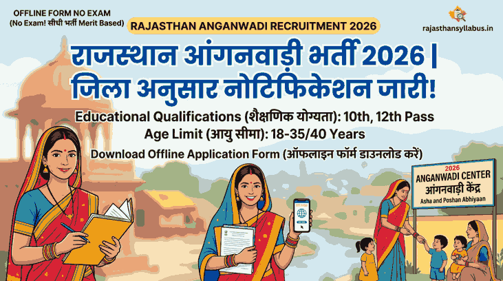 Rajasthan Anganwadi Recruitment 2026